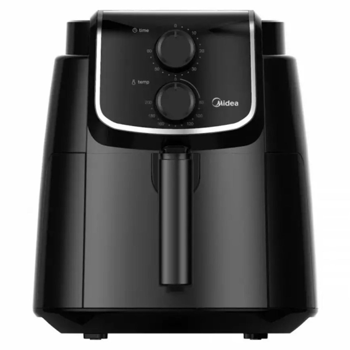 Midea MF‑TN35D - Heteluchtfriteuse - 3,5 L - 1500 W - Zwart - Draaiknoppen