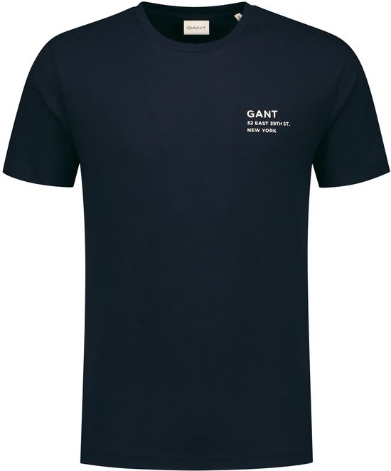 Chemise Gant Small Graphic SS pour homme - Taille L
