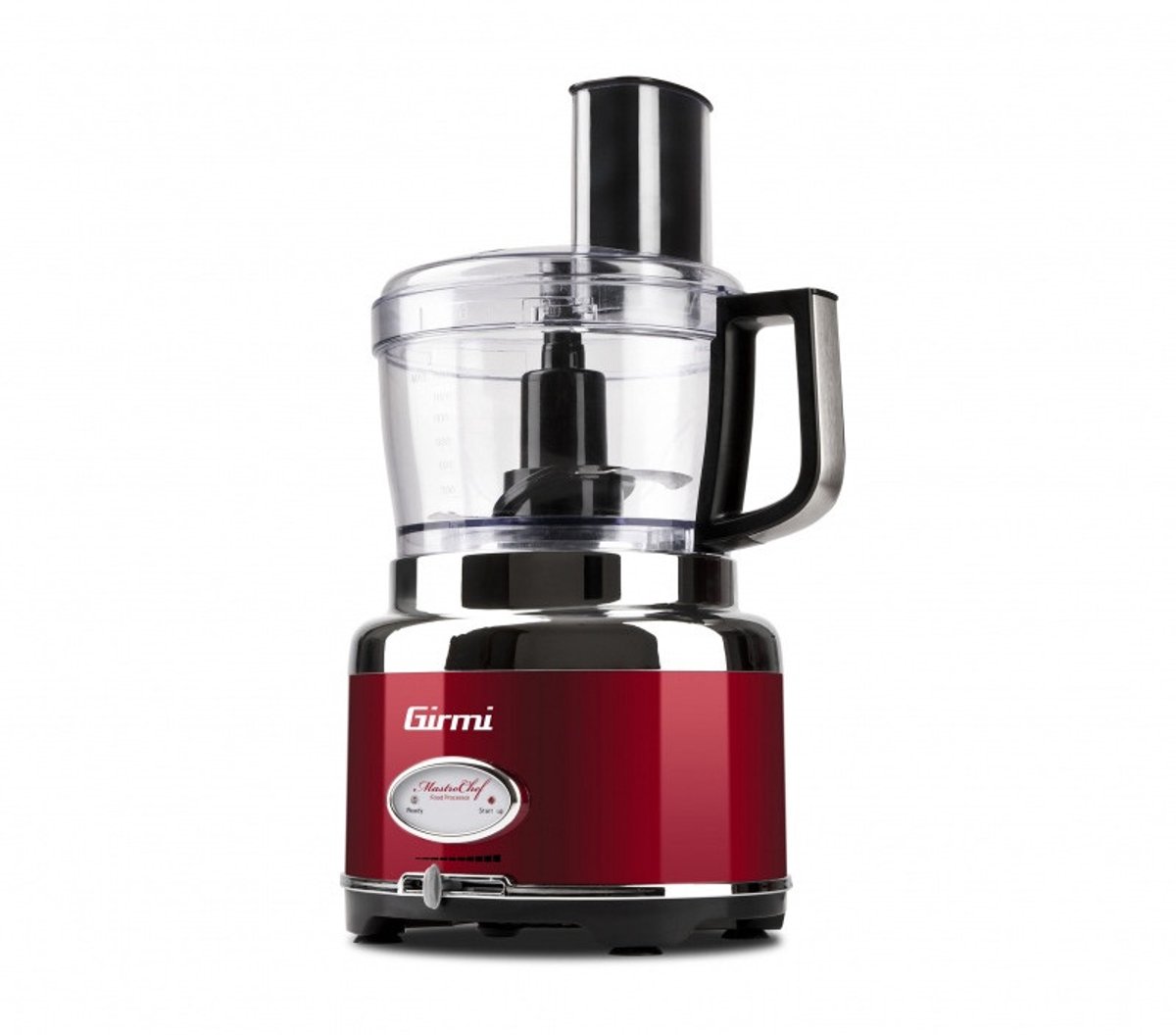 Girmi MastroChef keukenmachine 1,2 l Rood