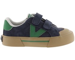 Contrastende suède schoenen voor baby Victoria Tribu Horma Ancha