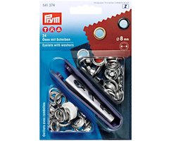 Prym Zeilringen - 8 mm Vernikkeld (24)