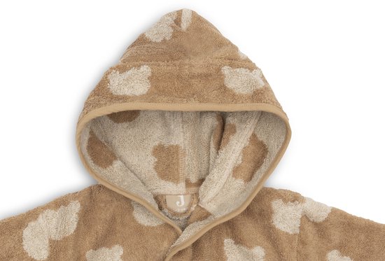 Jollein Badjas - 100% Badstof - 1-2 jaar - Jacquard - Teddy Bear van Merkloos — afbeelding 3