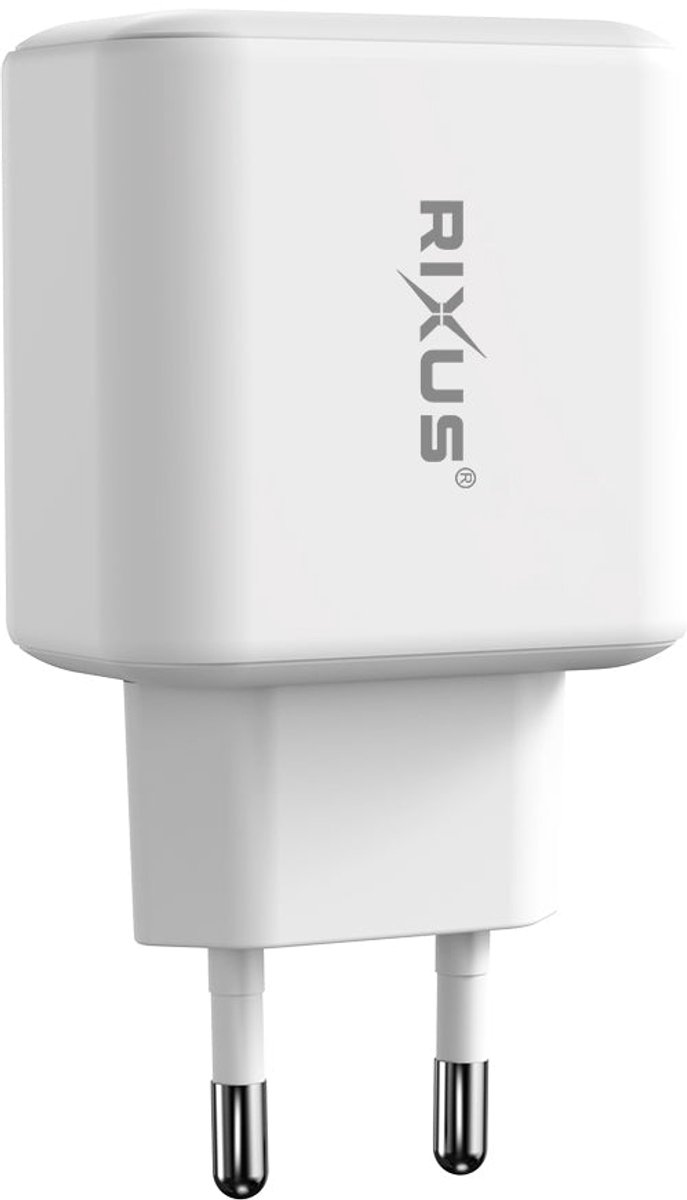 Rixus RXHC25 USB-C Power Adapter 25W White