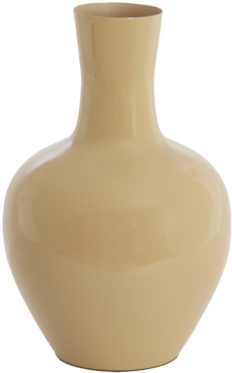 vaas NANA glanzend zandkleur – Ø33x50 cm