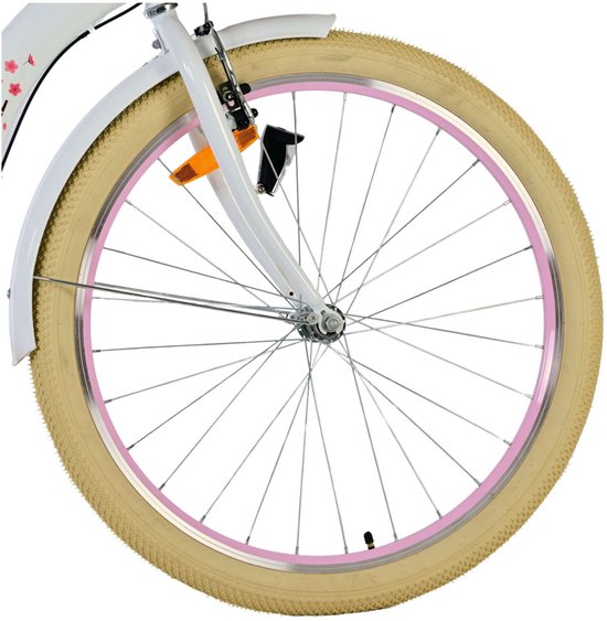 Volare Blossom Kinderfiets - Meisjes - 26 inch - Wit - Nexus 3 versnellingen van Volare — afbeelding 2