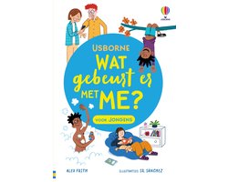 Omslag van Wat gebeurt er met me? Voor jongens