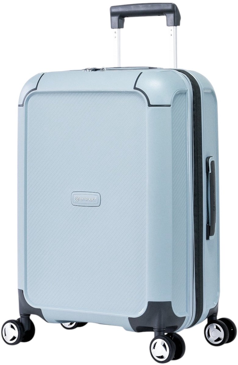 Eminent AEGIS - 4-wiel cabinekoffer 55 cm erw. (light blue)