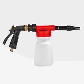 Elektrische Auto Foam Sproeier, maxant Auto Foam Sproeier Handpomp Spray Fles 1.5L Batterij Aangedreven Schuim Sproeier Voor Auto Wassen Met USB Oplaadbaar, voor Reiniging Auto Detaillering Wassen