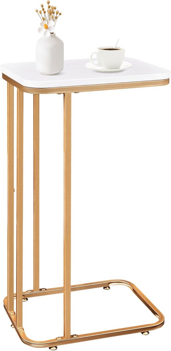 C-vormige Bijzettafel Hoog voor Bank en Zetel - Modern Design