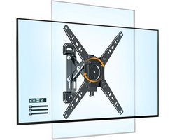 Verstelbare TV en Monitor Wandbeugel voor Schermen 13-49 inch met Full Motion en Rotatie