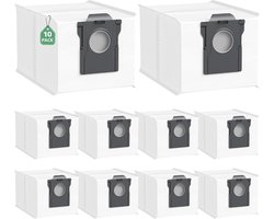 10 stuks - Reserveonderdeel accessoires - geschikt voor Dreame - X30 - X40 - S30 - E30 - X50 Pro stofzakken - 3,2 l reservezakken met grote inhoud