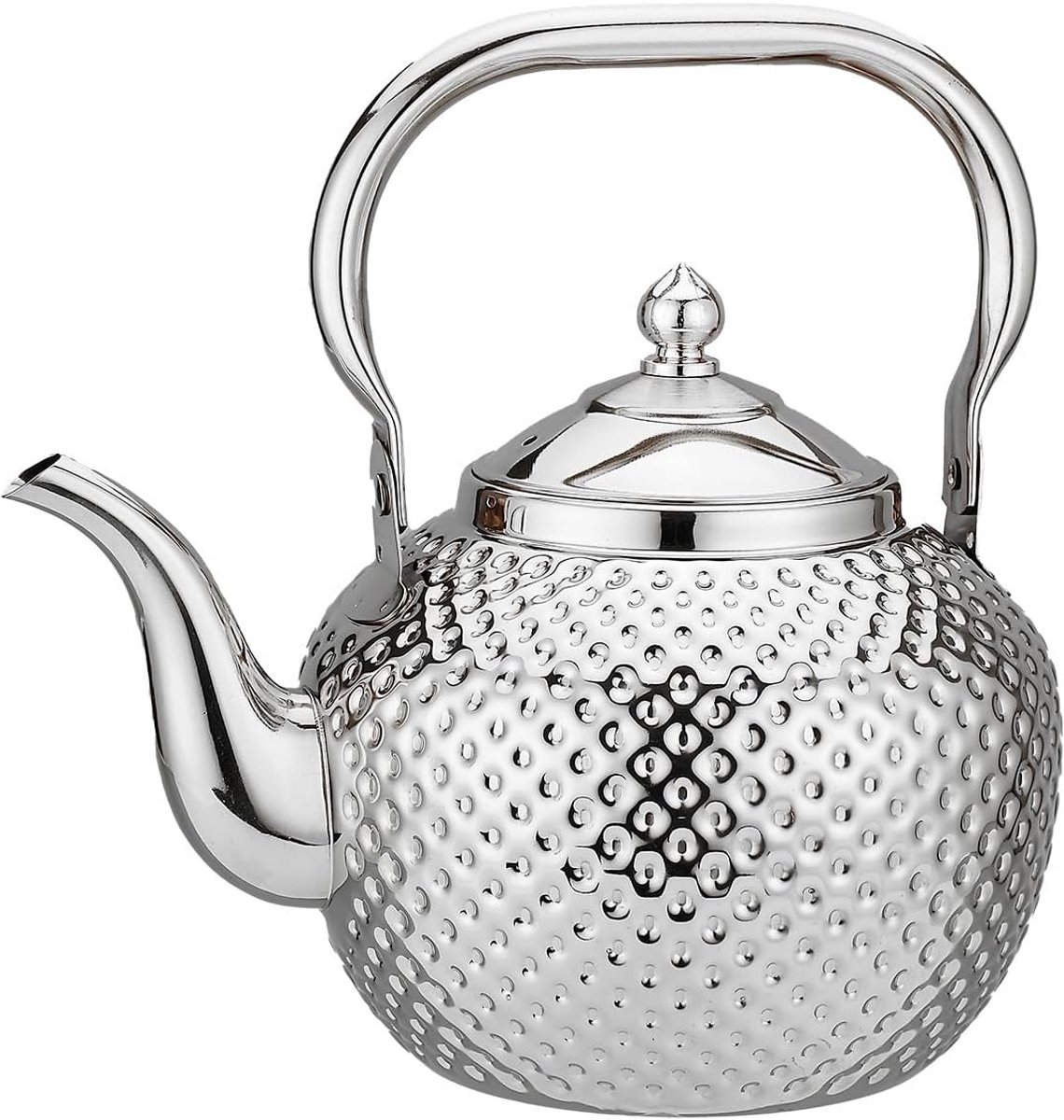 RVS Waterkoker met Infuser, Geschikt voor Alle Warmtebronnen