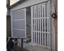 Op maat gemaakte Vouwdeur Accordéon Deur voor Kamerverdeler, Slaapkamer of Kantoor - Waterdicht en Stil