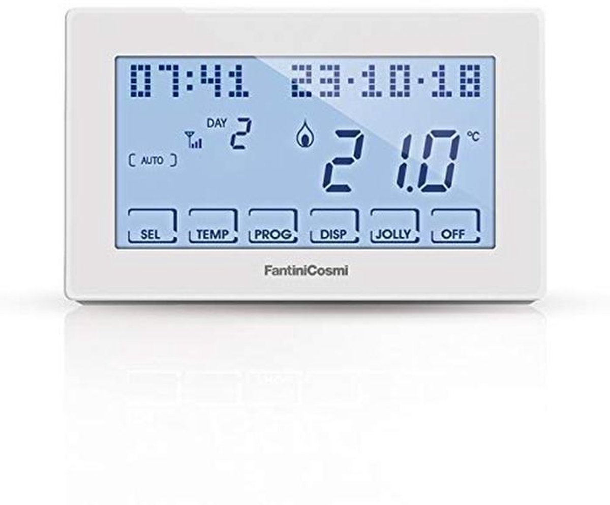 Slimme WiFi Thermostaat met Touchscreen voor Verwarming en Airconditioning