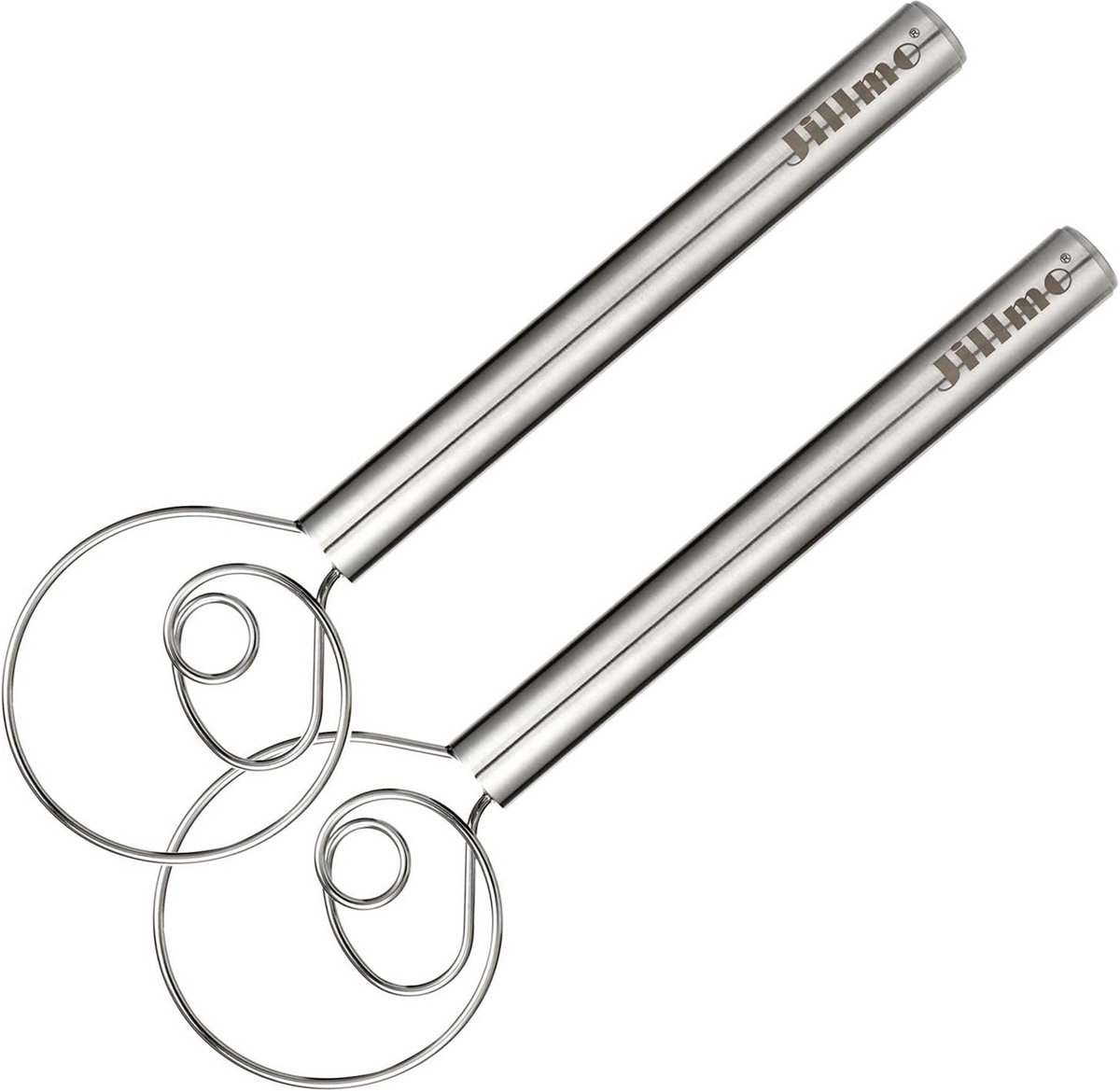 Set van 2 Deense Deeggarnituren - Roestvrijstalen Gardes voor Brood & Banket - 30,5 cm