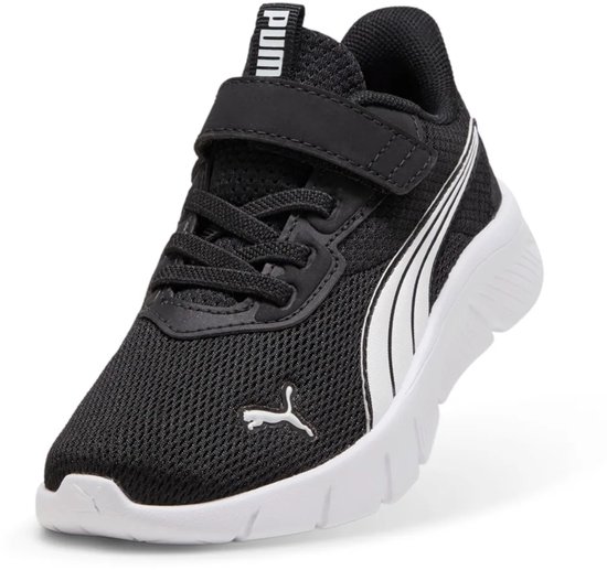 PUMA FlexFocus Modern AC+PS Loopschoenen Kinder Sneaker Sportschoenen Unisex 401519 01 Zwart-Wit