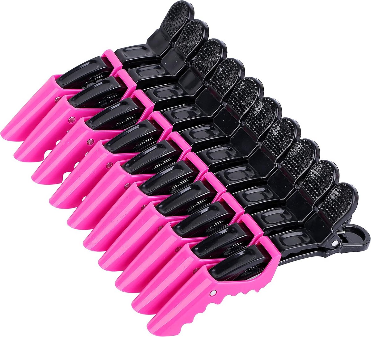 Professionele Haarclips voor Dames - 10 Stuks Grote Klemmen voor Dik Haar en Styling