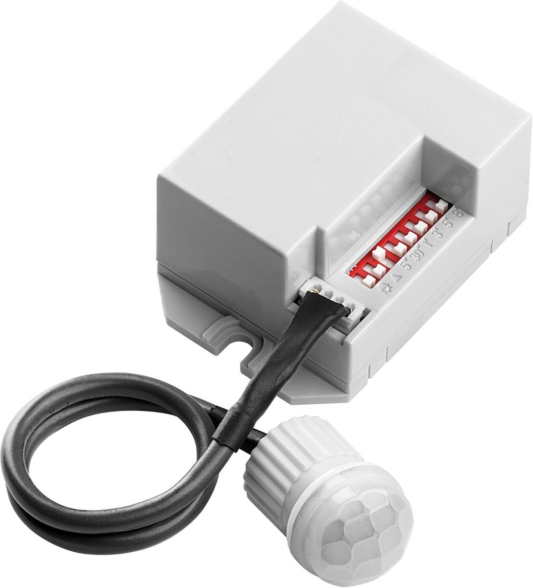 Mini Inbouw Bewegingsmelder 360° 12V 24V - Geschikt voor LED (1W Minimaal)