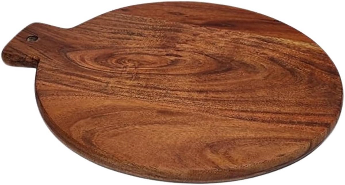 Ronde Houten Serveerplank van Acaciahout - Premium Snijplank