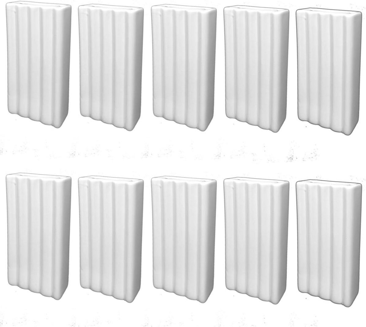 Set van 10 Keramische Luchtbevochtigers voor Radiator om Droge Lucht te Verhelpen