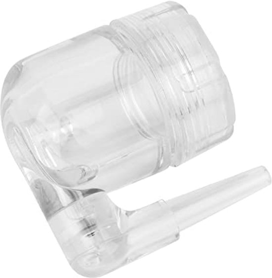 CO2 Verstuiver Diffuser Acryl Aquarium Kooldioxide Transparante Bellenteller Raffinaderij Aquarium Waterplanten (L