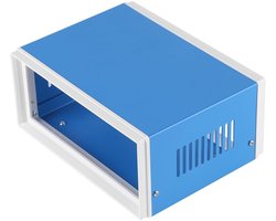 Behuizingsprojectbehuizing, metalen aansluitdoos, isolatieweerstand, blauw, duurzaam, eenvoudig te installeren voor kom, elektronisch product voor regelkast