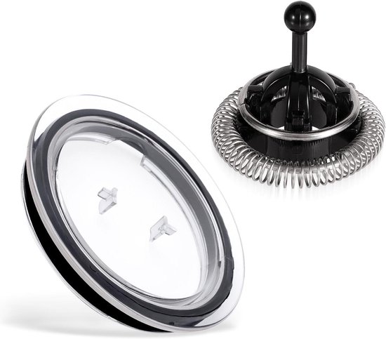 Krups Nespresso Macchina Caffè Couvercle Mousseur à Lait Original MS-623697 Pour Krups Nespresso Citiz & Milk - 9/7.5cm - ONIX TECH Kit Riparazione Nespresso