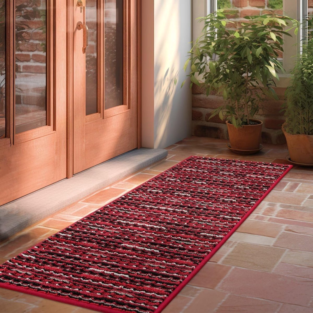 Stunq® Duurzame en Absorberende Entree Mat van Katoen, 50x120cm - Perfect voor Elke Ruimte