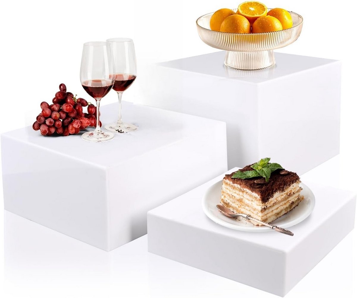 3 Delige Acryl Standaard Set voor Buffet en Display