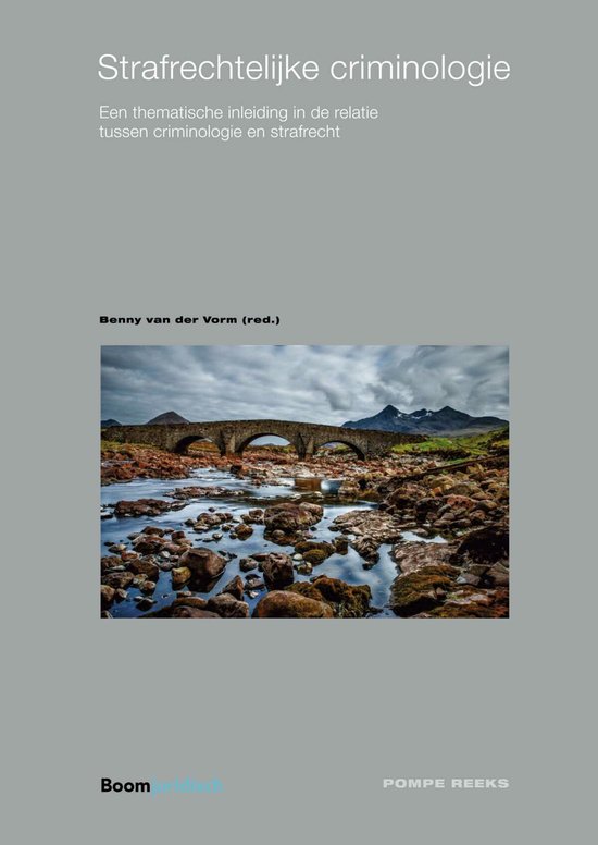 Pompe-reeks 101 - Strafrechtelijke criminologie - cover