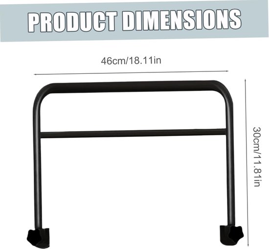 NURADA Deurbeschermer Voor Garage – 5 Stuks Schuimrubberen Bumpers – 40x25x2 Cm – Rood/Wit – Voorkomt Stoten En Krassen – Zelfklevend En Waterafstotend
