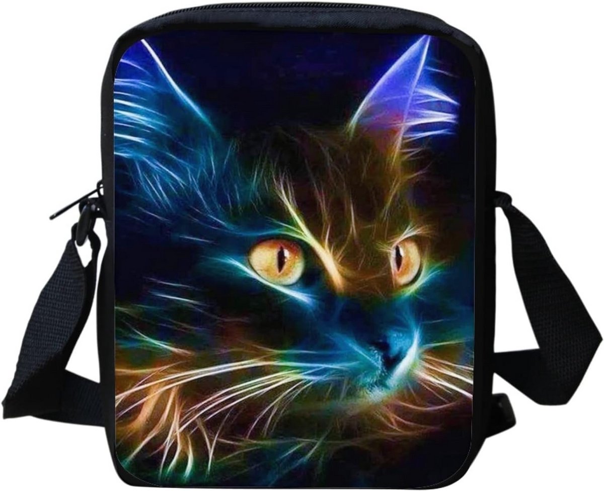 Kleine Crossbody Tas voor Dames en Meisjes met Verstelbare Band