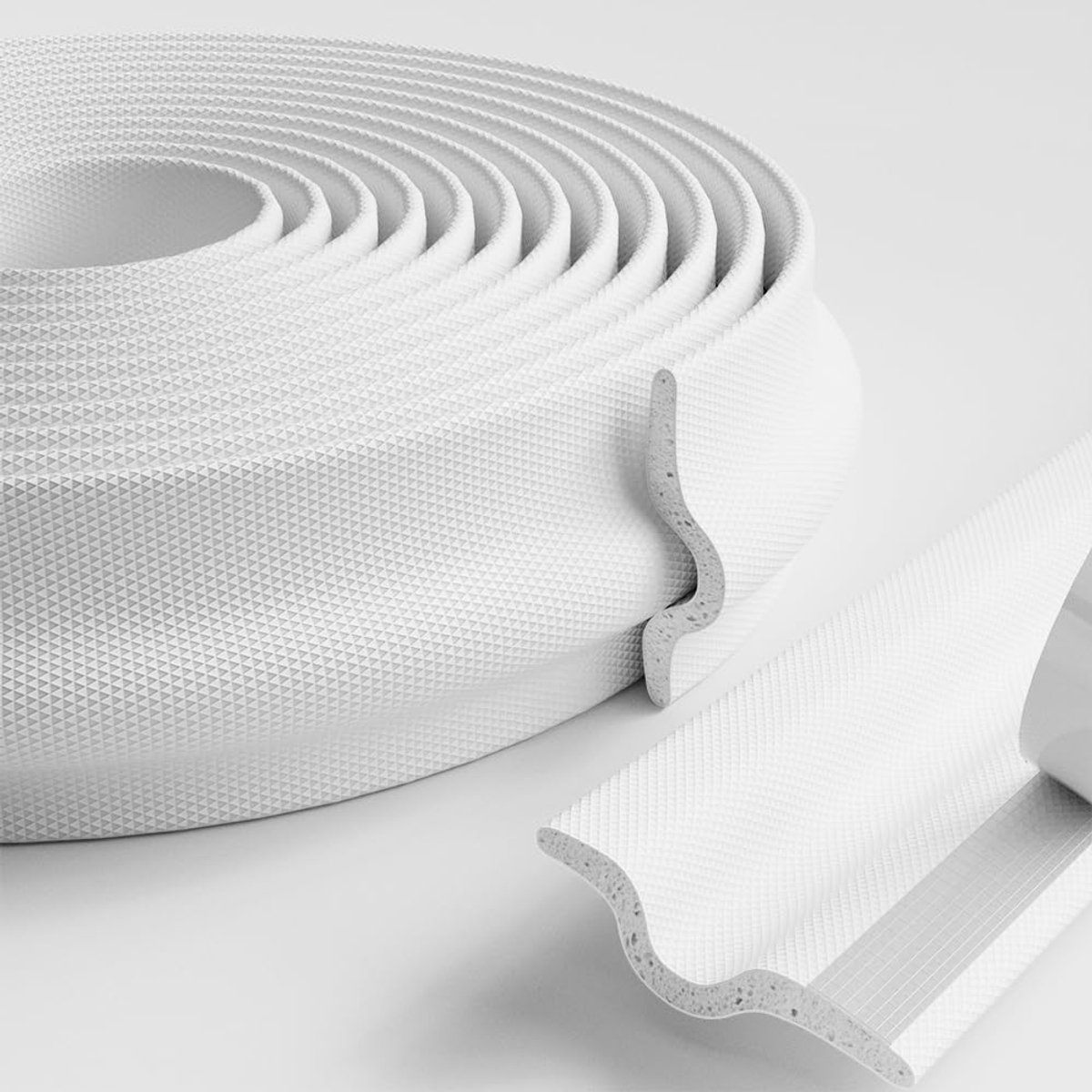IMPERATORIS® Tochtstrip - Zelfklevende Tochtband - Isolatietape voor Ramen en Deuren - Bescherming Tegen Kou en Geluid - 800 cm - Wit