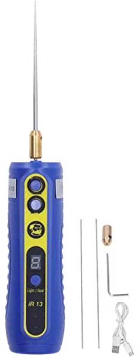 Verstelbare Elektrische Lijmverwijderar Tool voor Mobiele Telefoons met LCD Display