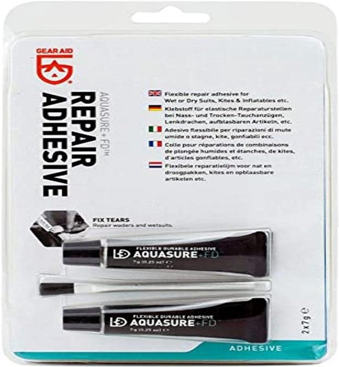 Waterdichte Stof Reparatiekit voor Textiel en Kleding - 2x7g