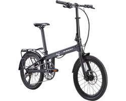 KABON - vouwfiets -Foldingbike - Stadsplooifiets - Carbon - Shimano Altus 9S - 20 inch - Zwart