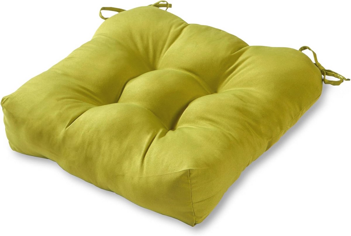 Buitencushion Vierkant voor Tuinmeubels - Groene Zitkussen