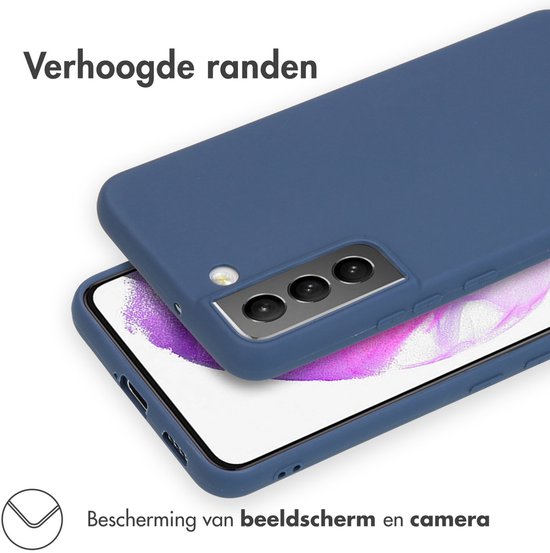 Coque Samsung Galaxy S22 iMoshion Color Backcover - bleu foncé