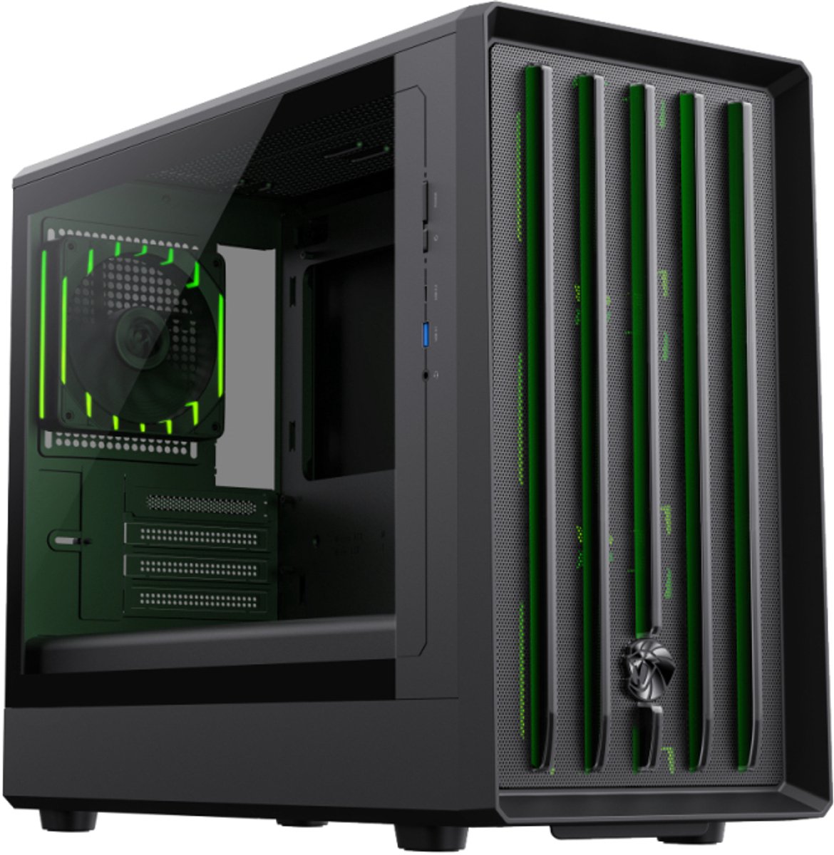 GameMax CLAW 360 BK Micro Tower Zwart