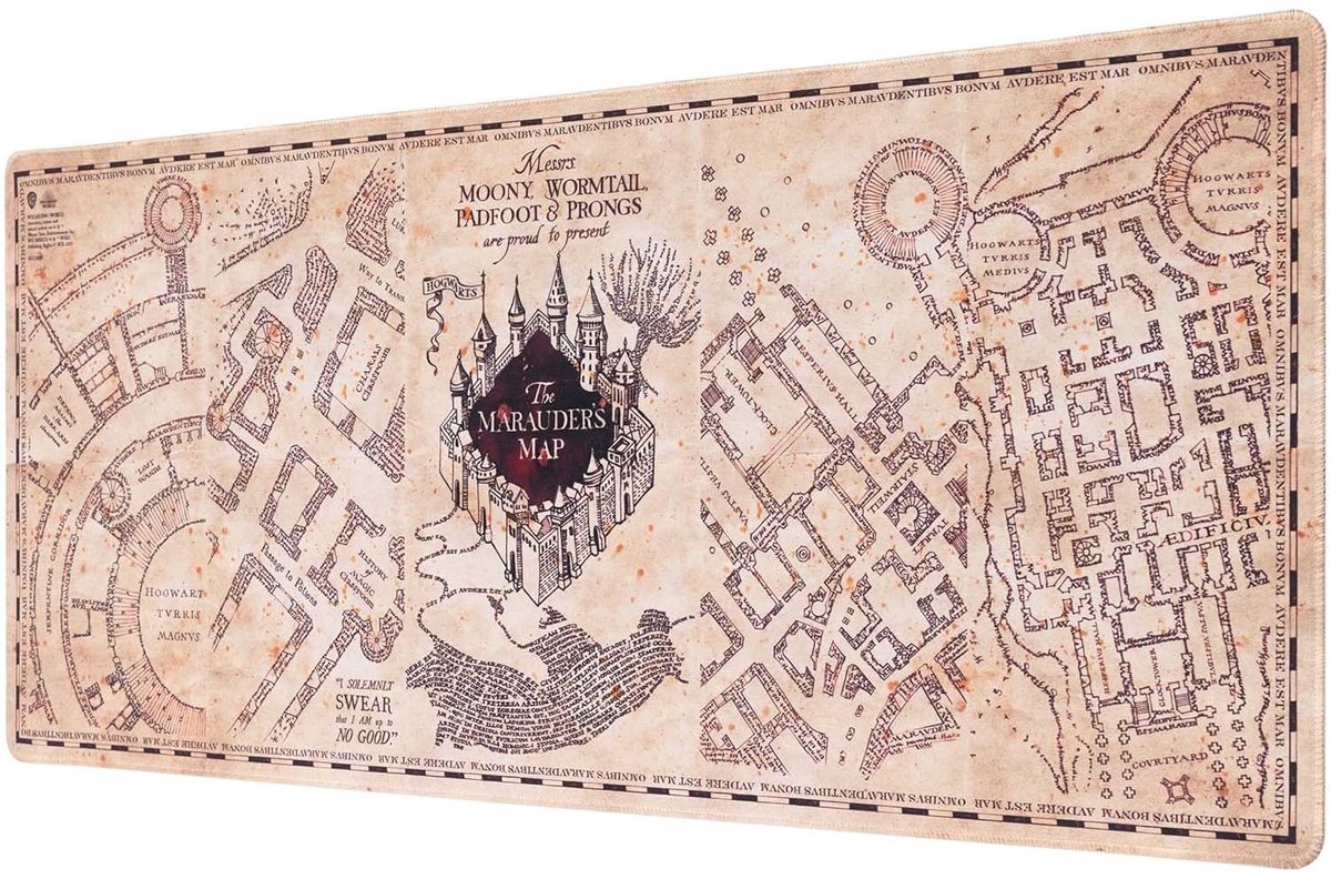 Gaming muismat XL 35x80cm Harry Potter