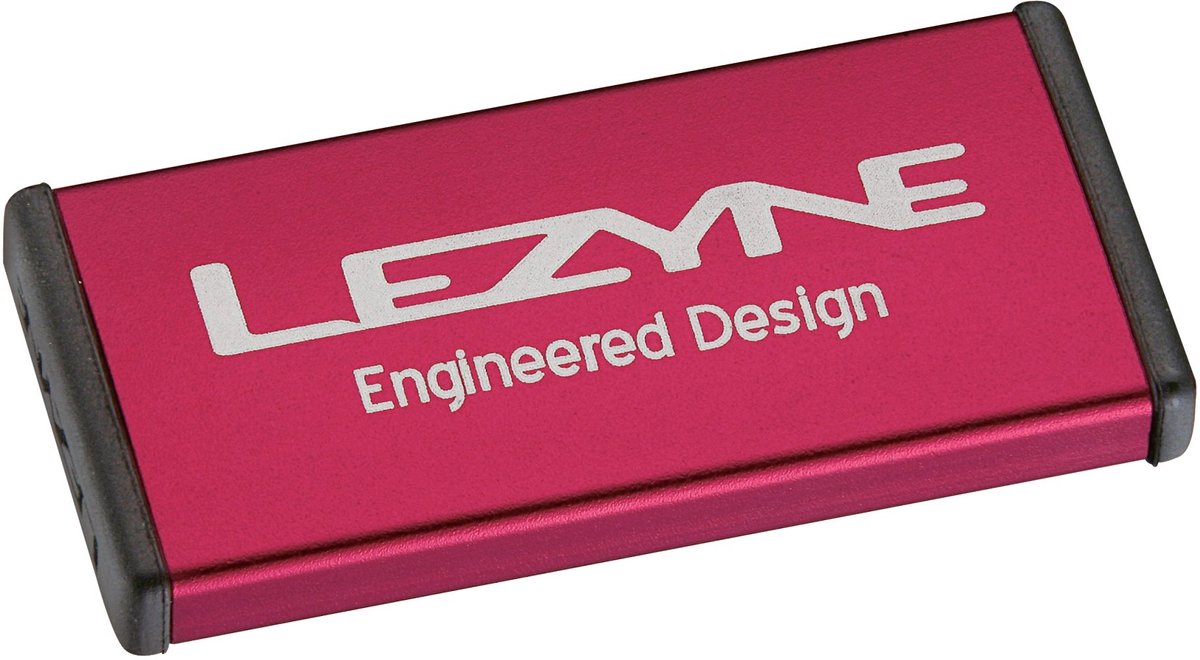 LEZYNE METAL KIT Bandenreparatie Kit RED/BLACK
