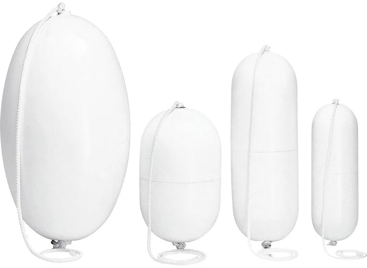 Plastimo Swollen Parabor Stootwil Wit 25 x 68 cm