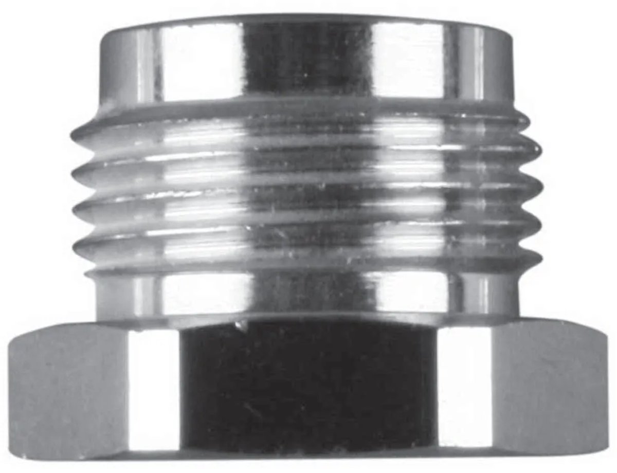 Oms Blind-plug With M26/2 O-ring Zilver
