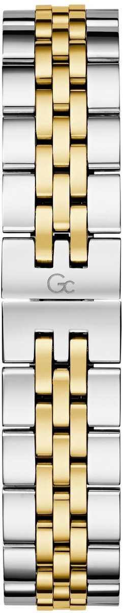 Gc Gc Flair Coussin Lady Kwarts Analoog Horloge Twee Toon Case: 100% Stainless Steel | Armband: 100% Stainless Steel 34 Z44001L7MF, Z44002L9MF, Z44003L1MF