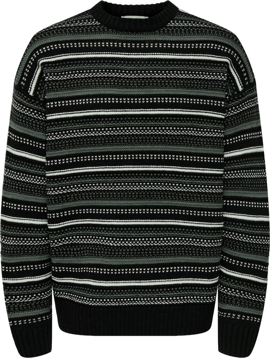 Only & Sons Roy Trui Heren Sweater Zwart
