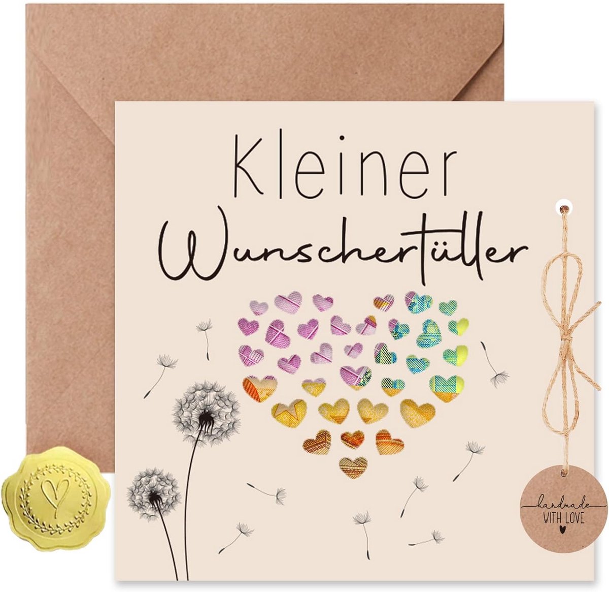 Wenskaart Geldcadeau met Envelop - Creatieve Geschenkverpakking voor Verjaardag en Bruiloft