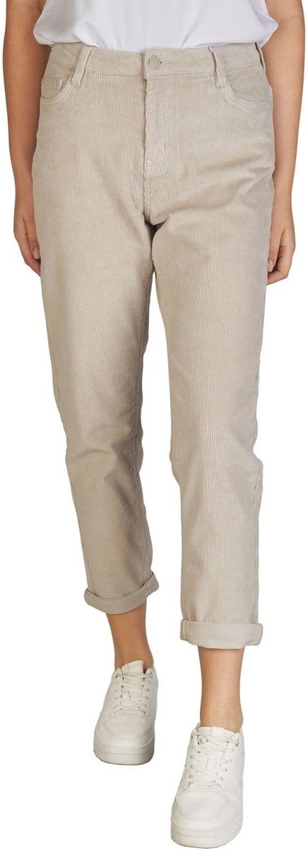 Hoge Taille Corduroy Broek Dames - Mom Fit - Rechte Pijpen - Comfortabel en Stijlvol
