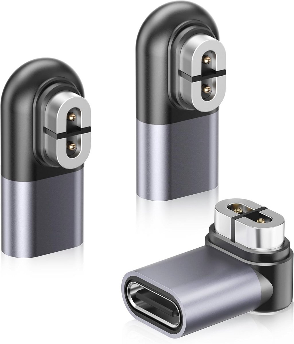 USB C Oplaadadapter voor Shokz - 3 Stuks Magnetische Oplader