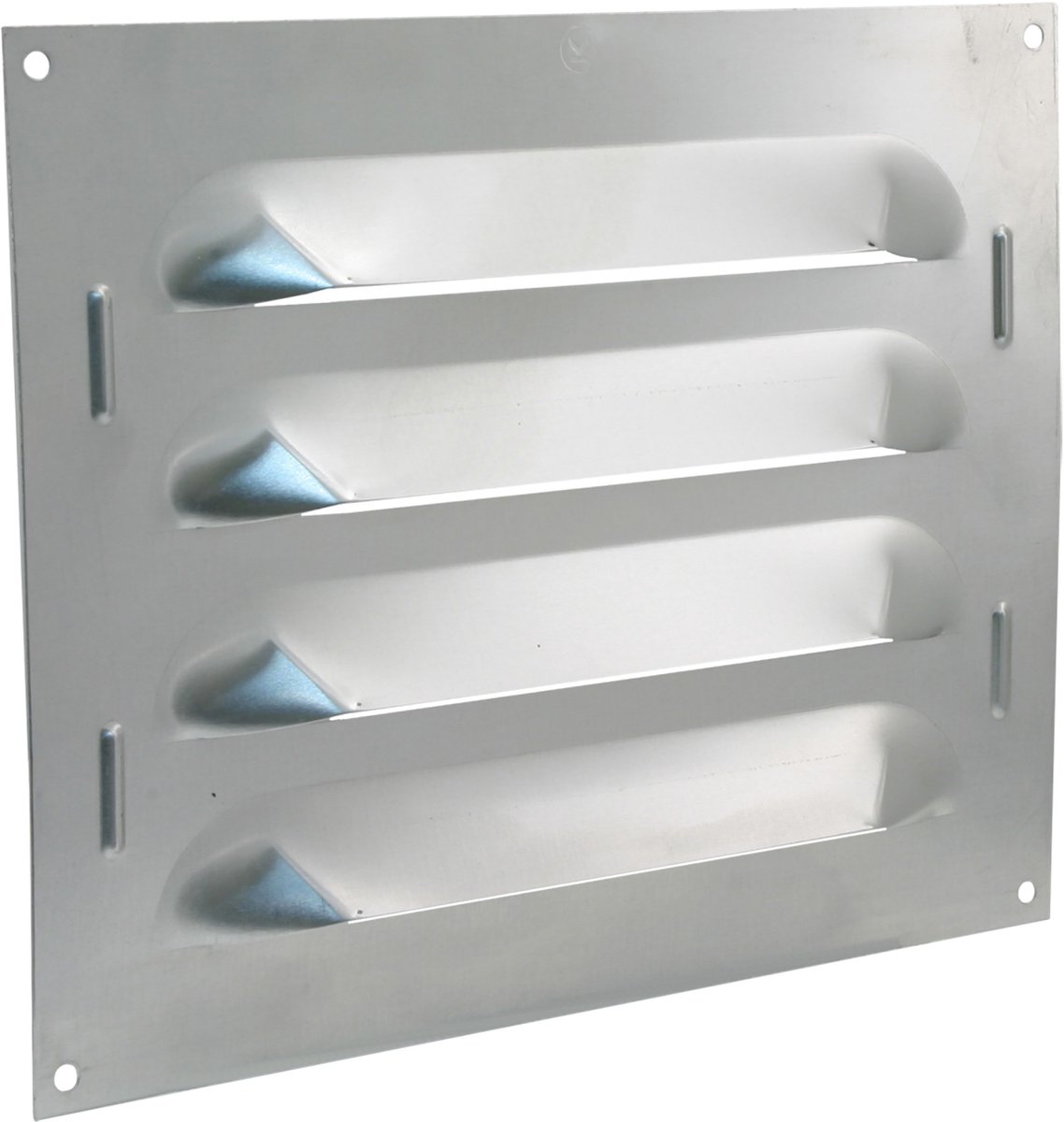Starx schoepenrooster - zwaar - 200 x 250 mm - hard aluminium - blank