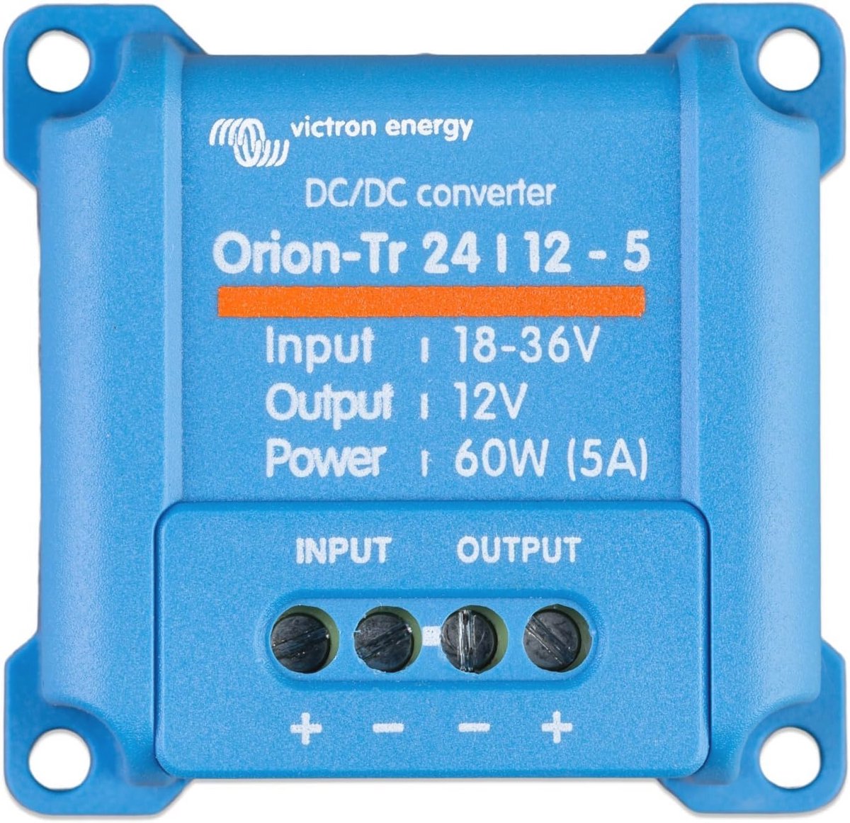 24/12-Volt DC/DC Inverter 5 Amp - Energie efficiënt systeem voor stroomomzetting